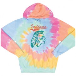 Unisex Tie-Dye Fleece Hoodie