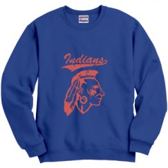 Unisex Film and Foil Crewneck Sweatshirt