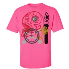 Unisex Ultra Cotton Safety Neon Crewneck Tee