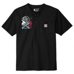 Unisex Carhartt Henley Tee 