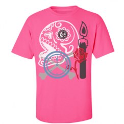 Unisex Ultra Cotton Safety Neon Crewneck Tee