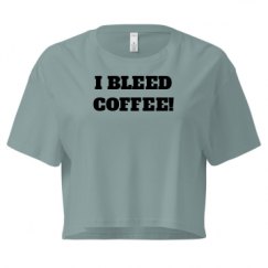 Ladies Festival Cali Crop Top Tee