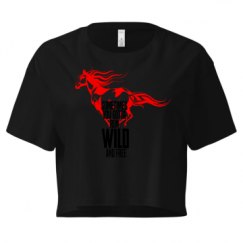 Ladies Festival Cali Crop Top Tee