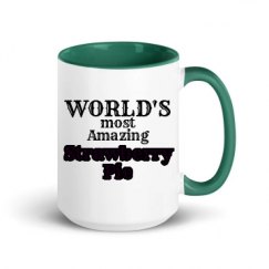 15oz Ceramic Mug with Color Inside