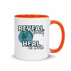 11oz Ceramic Mug with Color Inside