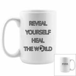 REVEAL Yourself Small World Mug