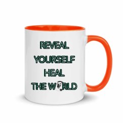 11oz Ceramic Mug with Color Inside