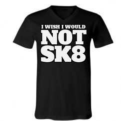 Unisex V-Neck Jersey Tee