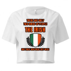 Ladies Festival Cali Crop Top Tee