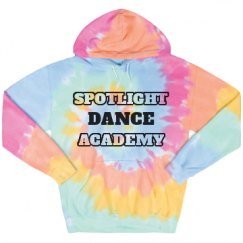 Unisex Tie-Dye Fleece Hoodie