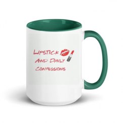 15oz Ceramic Mug with Color Inside