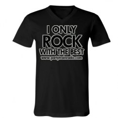 Unisex V-Neck Jersey Tee