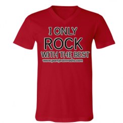 Unisex V-Neck Jersey Tee