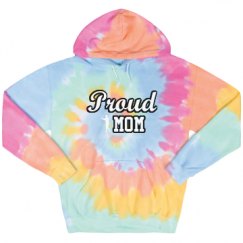 Unisex Tie-Dye Fleece Hoodie