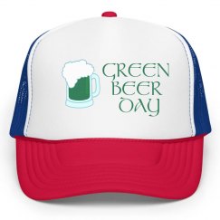 Green Beer Day Peak Cap