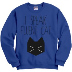 Unisex Film and Foil Crewneck Sweatshirt