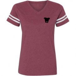 Ladies Relaxed Fit Vintage Sports Tee