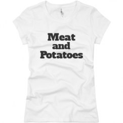 Ladies Slim Fit Basic Promo Jersey Tee