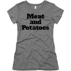 Ladies Slim Fit Super Soft Triblend Tee