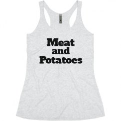 Ladies Slim Fit Super Soft Racerback Triblend Tank