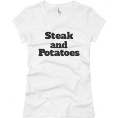 Ladies Slim Fit Basic Promo Jersey Tee