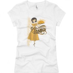 Ladies Slim Fit Basic Promo Jersey Tee