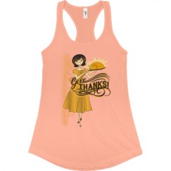 Ladies Slim Fit Racerback Tank Top