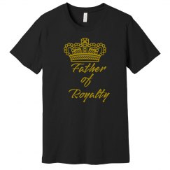 Father of Royalty Lone Sleeve- Black
