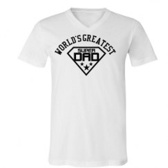 Unisex V-Neck Jersey Tee