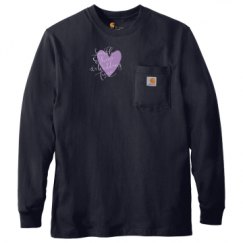 Unisex Carhartt Pocket Long Sleeve Tee