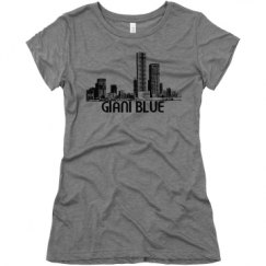 Ladies Slim Fit Super Soft Triblend Tee