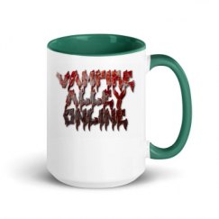 15oz Ceramic Mug with Color Inside