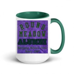 15oz Ceramic Mug with Color Inside