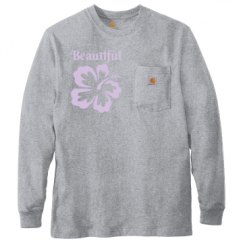 Unisex Carhartt Pocket Long Sleeve Tee