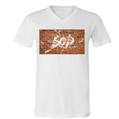 Unisex V-Neck Jersey Tee