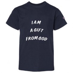 Youth Champion Short Sleeve Tagless Tee