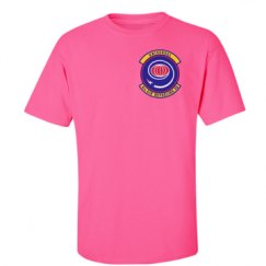 Unisex Ultra Cotton Safety Neon Crewneck Tee