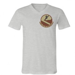 Unisex V-Neck Jersey Tee