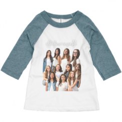 Toddler 3/4 Sleeve Raglan Tee