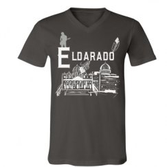 Unisex V-Neck Jersey Tee