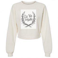 Women's Raglan Pullover Fleece
