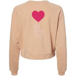 Women's Raglan Pullover Fleece