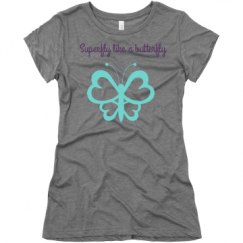 Ladies Slim Fit Super Soft Triblend Tee