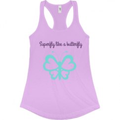 Ladies Slim Fit Racerback Tank Top