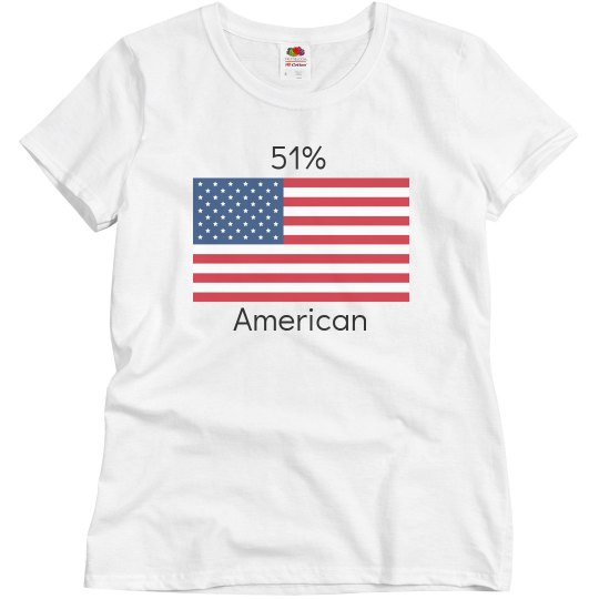 51% American