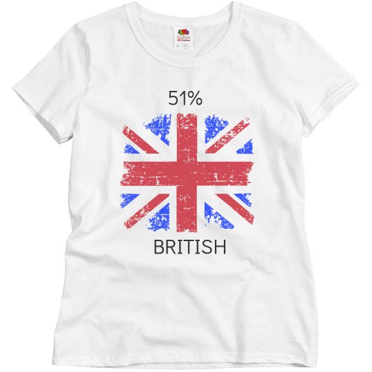 51% British