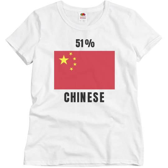51% Chinese