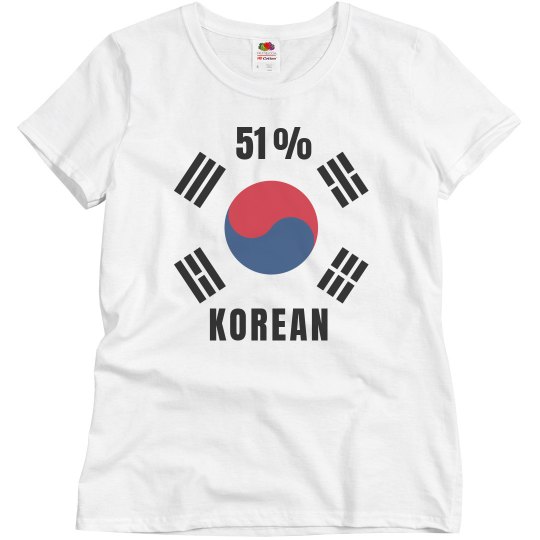 51% Korean