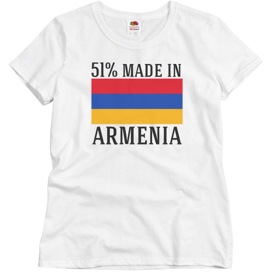 51% made in Armenia