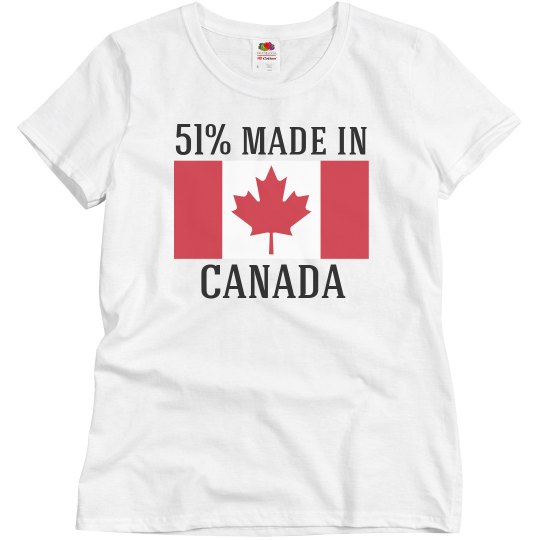 51% made in canada